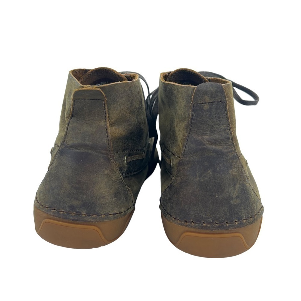Ariat Holbrook Men’s Brown Leather Laced Up Chukka Boots - Picture 9 of 16